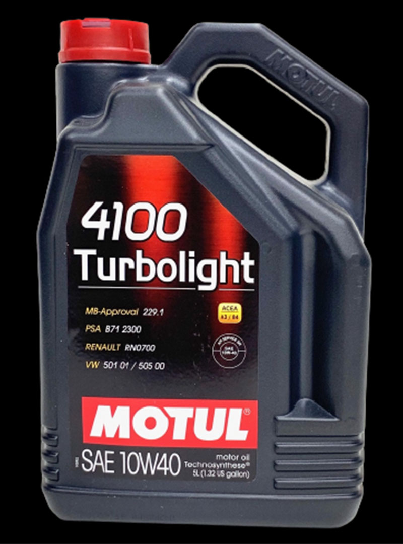 MOTUL 4100 TURBOLIGHT 10W-40 4L