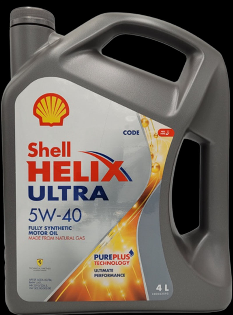 SHELL HELIX ULTRA 5W-40 4L