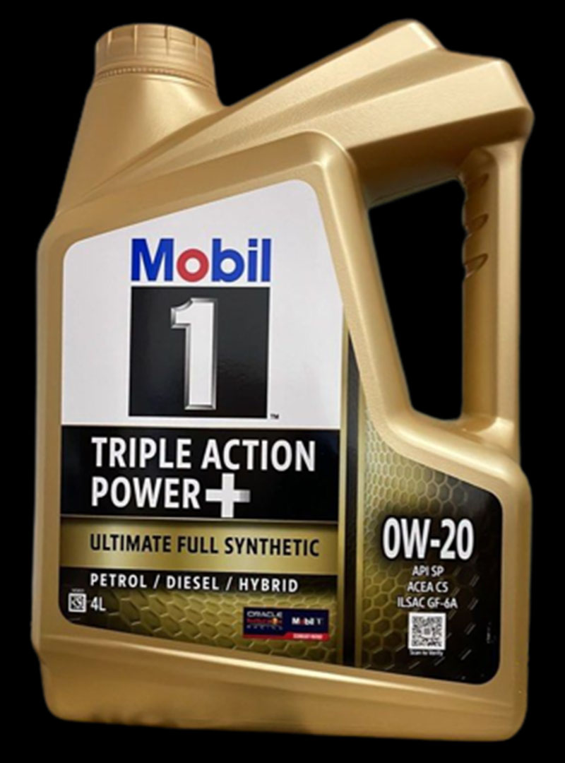 MOBIL 1 0W-20 TRIPLE ACTION POWER+ 4L