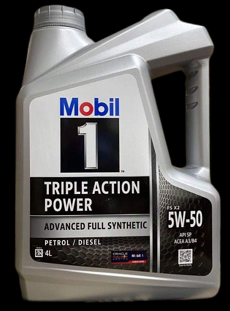 MOBIL 1 5W-50 TRIPLE ACTION POWER 4L
