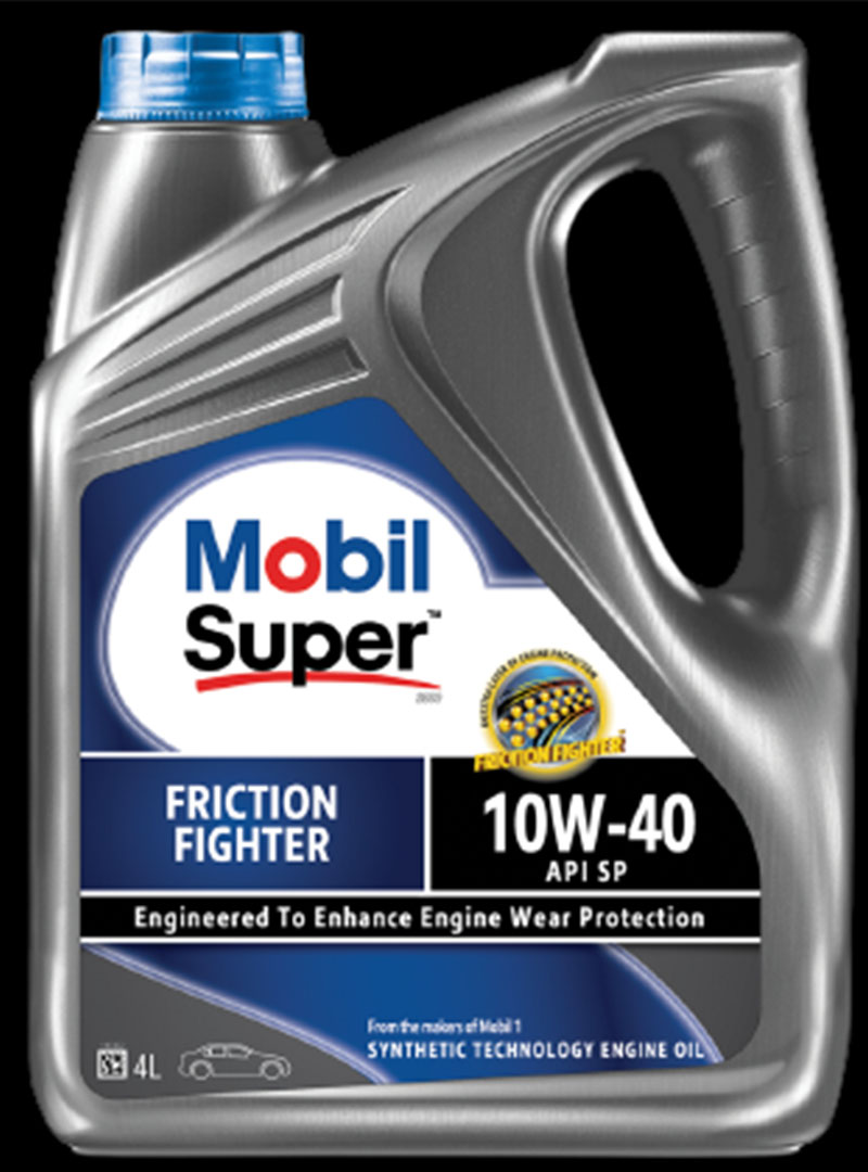 MOBIL SUPER 2000 10W-40 FRICTION FIGHTER 4L