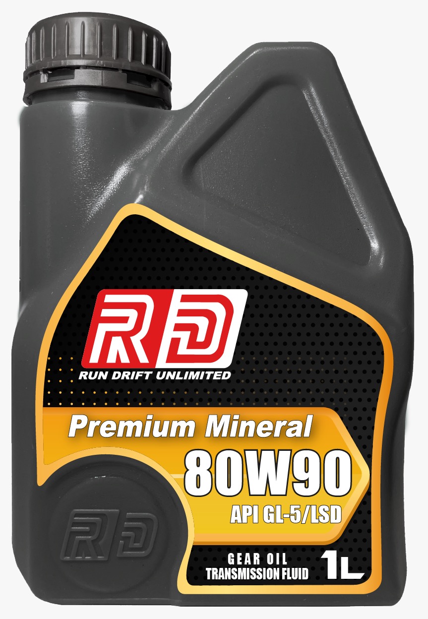 RD PREMIUM MINERAL 80W90 GEAR OIL 1L